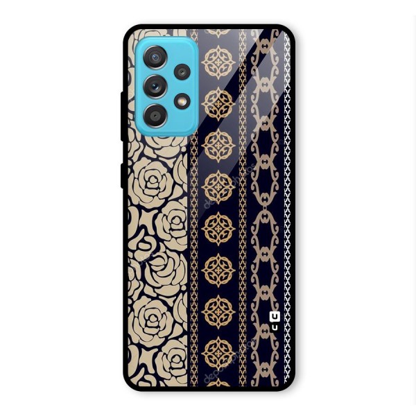 Seamless Pattern Glass Back Case for Galaxy A52s 5G