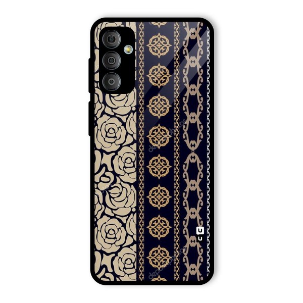 Seamless Pattern Glass Back Case for Galaxy F23