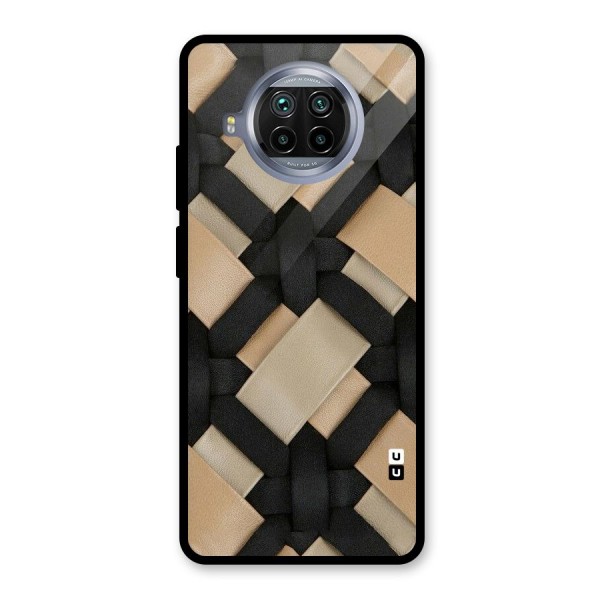 Shade Thread Glass Back Case for Mi 10i