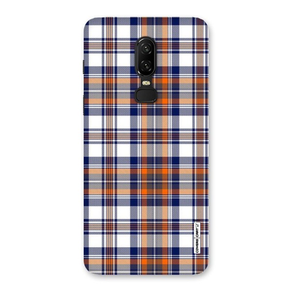 Shades Of Check Back Case for OnePlus 6