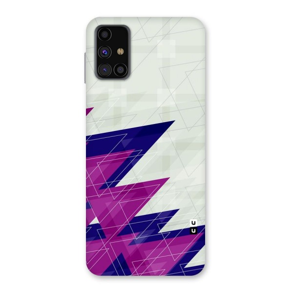 Sharp Abstract Design Back Case for Galaxy M31s