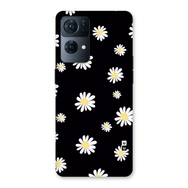 Simple Sunflowers Pattern Back Case for Oppo Reno7 Pro 5G