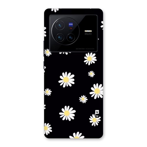 Simple Sunflowers Pattern Back Case for Vivo X80