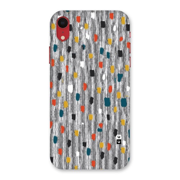 Single Paint Pattern Back Case for iPhone XR