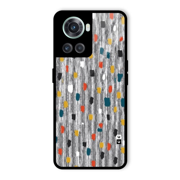 Single Paint Pattern Glass Back Case for OnePlus 10R