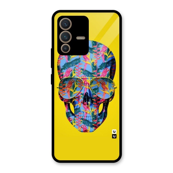 Skull Swag Glass Back Case for Vivo V23 5G