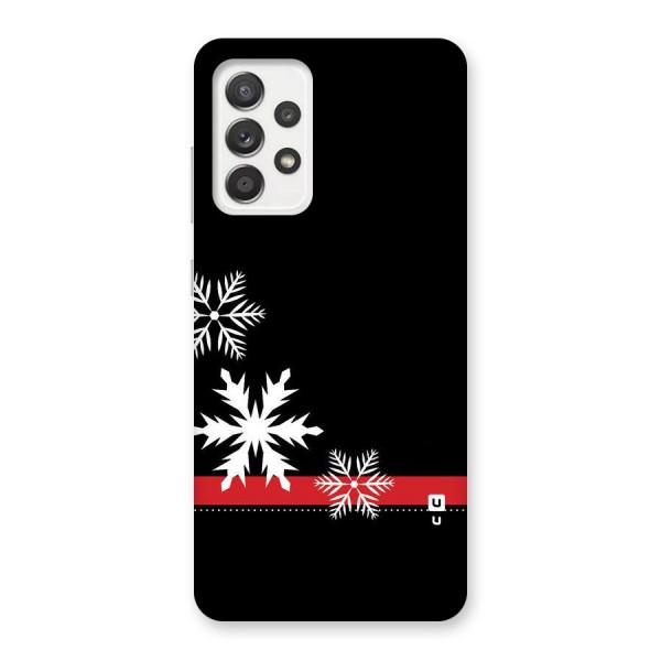 Snowflake Ribbon Back Case for Galaxy A52