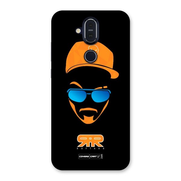 Special Raftaar Edition Orange Back Case for Nokia 8.1