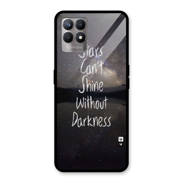 Stars Shine Glass Back Case for Realme 8i