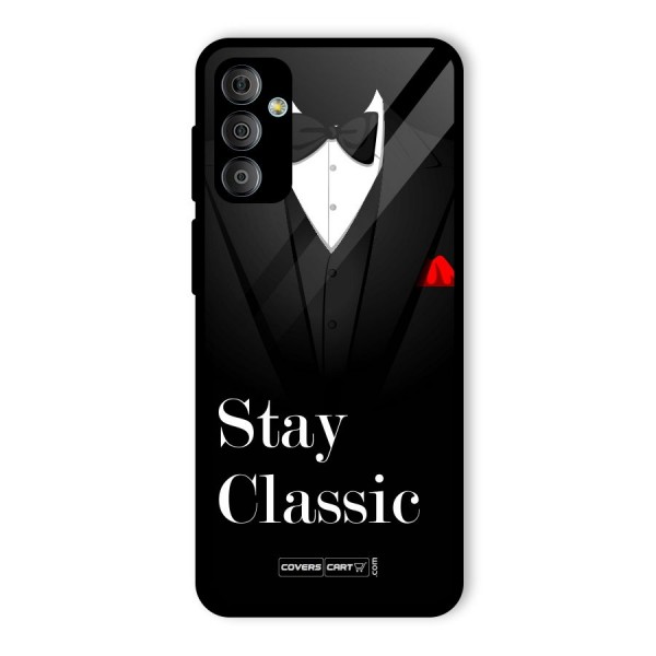 Stay Classic Glass Back Case for Galaxy F23