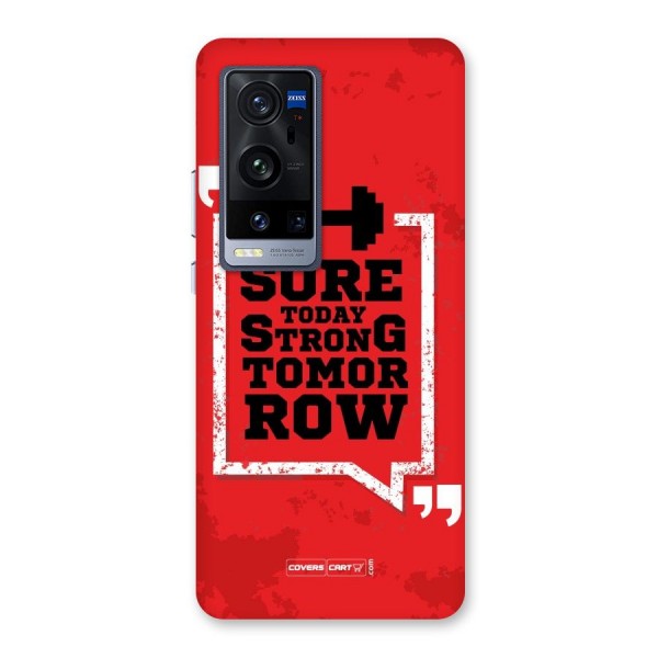 Stay Strong Back Case for Vivo X60 Pro Plus