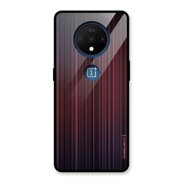 Stripes Gradiant Glass Back Case for OnePlus 7T