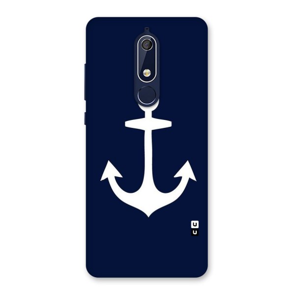 Stylish Anchor Design Back Case for Nokia 5.1