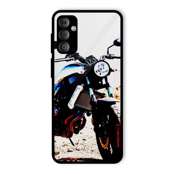 Stylish Ride Extreme Glass Back Case for Galaxy F23