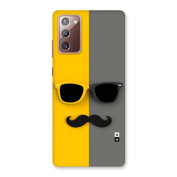 Sunglasses and Moustache Back Case for Galaxy Note 20