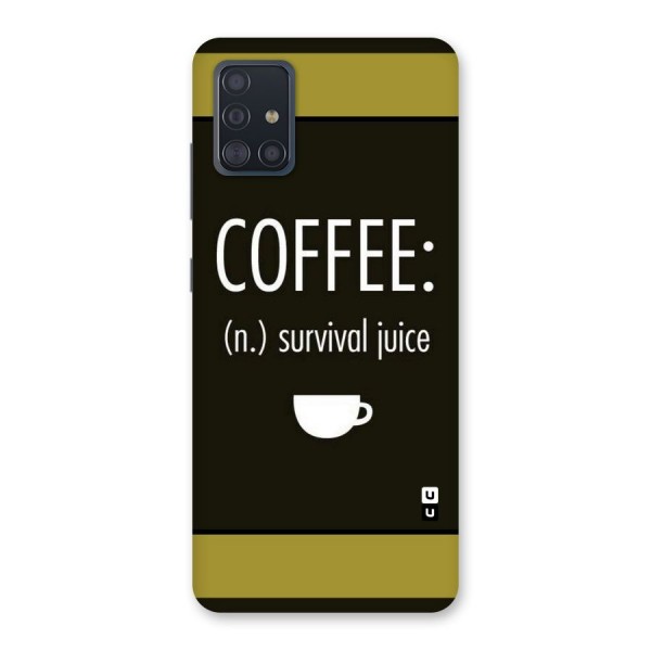 Survival Juice Back Case for Galaxy A51