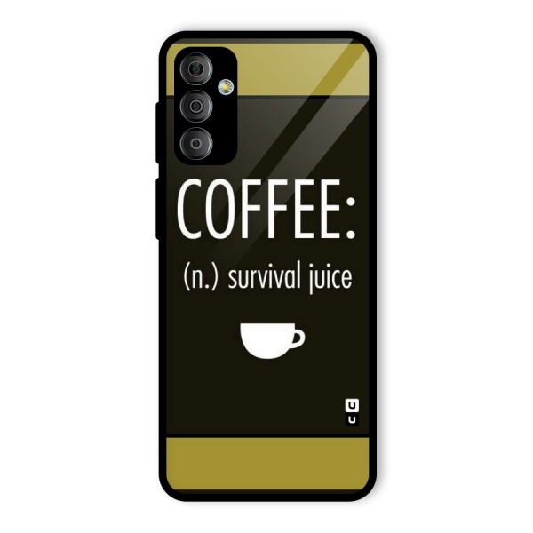 Survival Juice Glass Back Case for Galaxy F23