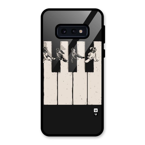 Talk A Walk Glass Back Case for Galaxy S10e