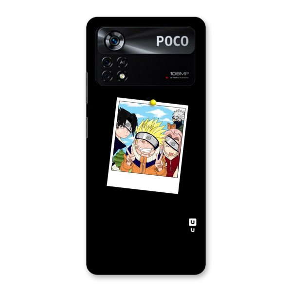 Team Kakashi Cute Back Case for Poco X4 Pro 5G