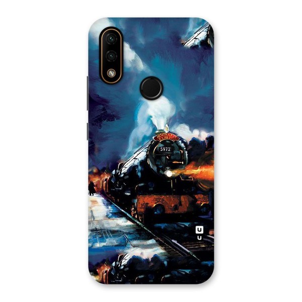 Train Art Back Case for Lenovo A6 Note