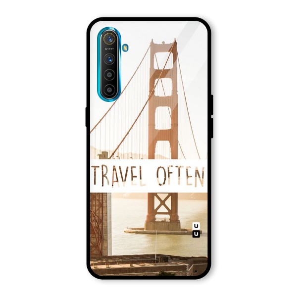 Travel Often Glass Back Case for Realme XT