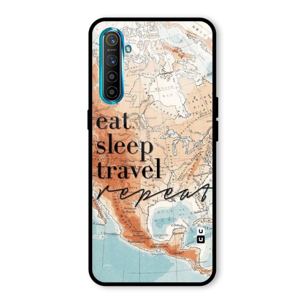 Travel Repeat Glass Back Case for Realme XT