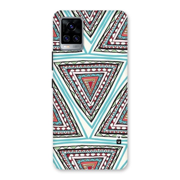 Triangle Abstract Mode Back Case for Vivo V20 Pro