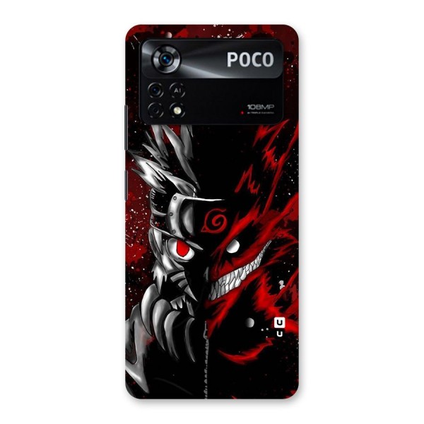 Two Face Naruto Back Case for Poco X4 Pro 5G