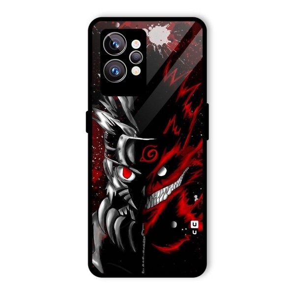 Two Face Naruto Glass Back Case for Realme GT2 Pro