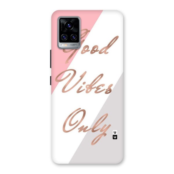 Vibes Classic Stripes Back Case for Vivo V20 Pro