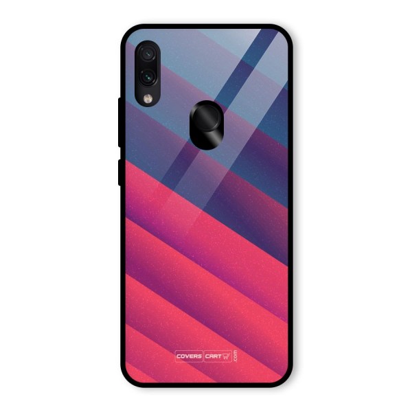 Vibrant Shades Glass Back Case for Redmi Note 7