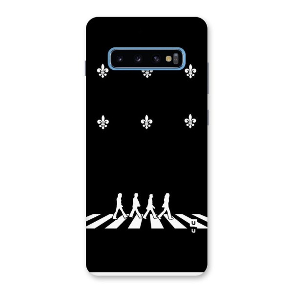 Walking Four Back Case for Galaxy S10 Plus