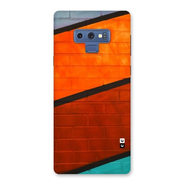 Wall Diagonal Stripes Back Case for Galaxy Note 9