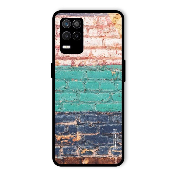 Wall Grafitty Glass Back Case for Realme 9 5G