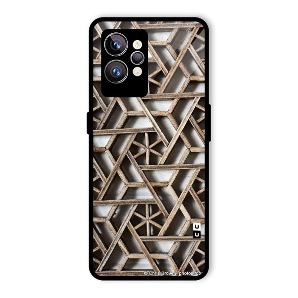 Wheel Design Glass Back Case for Realme GT2 Pro