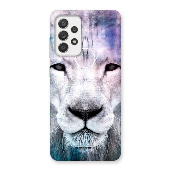 White Lion Back Case for Galaxy A52