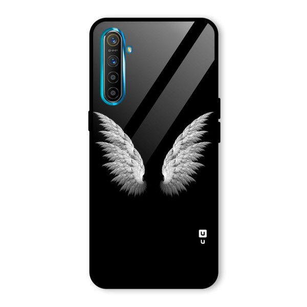 White Wings Glass Back Case for Realme XT