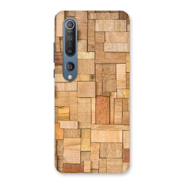 Wooden Blocks Back Case for Mi 10