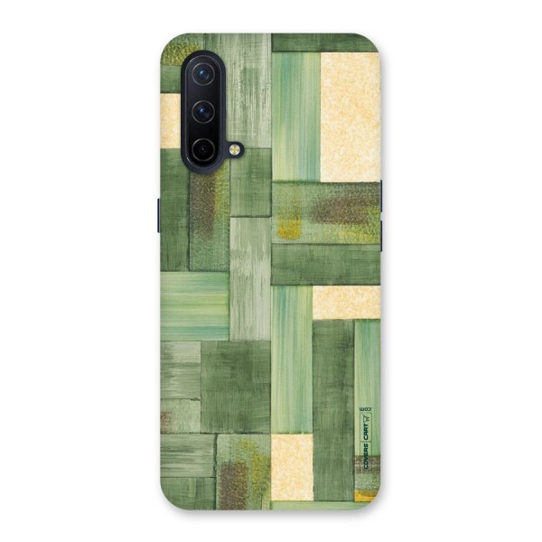 Wooden Green Texture Back Case for OnePlus Nord CE 5G