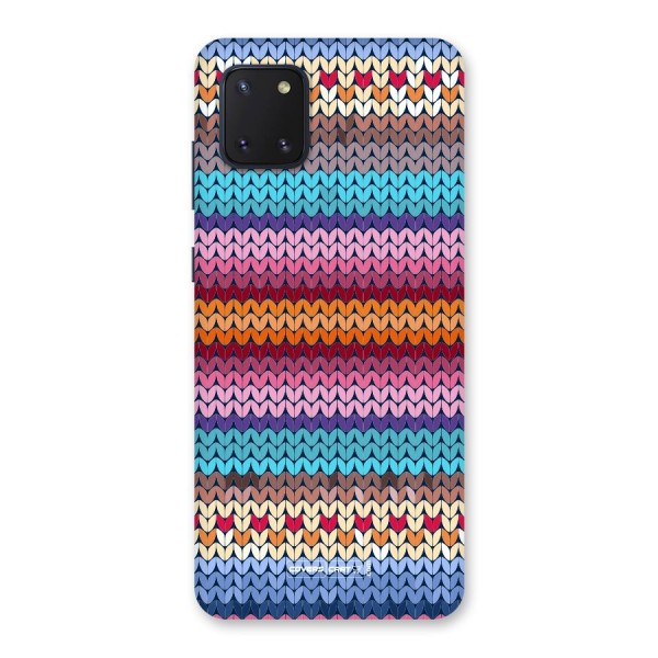 Woolen Back Case for Galaxy Note 10 Lite