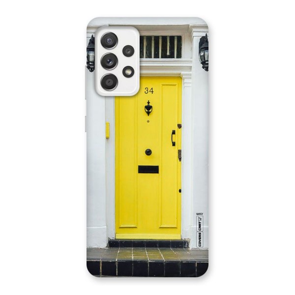 Yellow Door Back Case for Galaxy A52