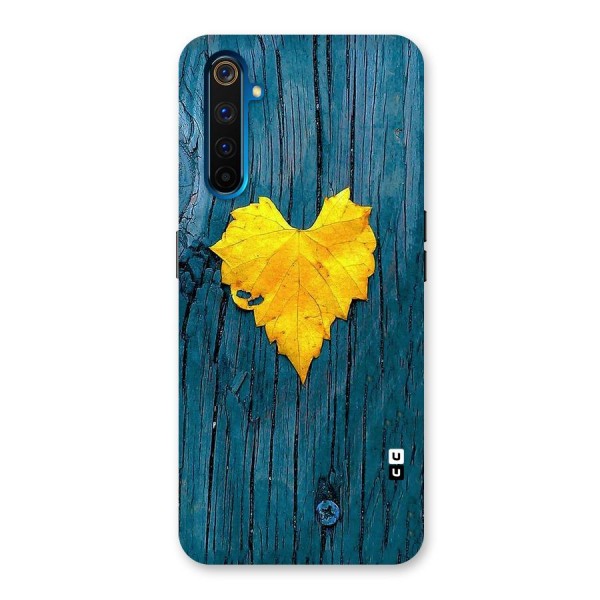 Yellow Leaf Back Case for Realme 6 Pro