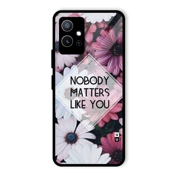 You Matter Glass Back Case for Vivo iQOO Z6