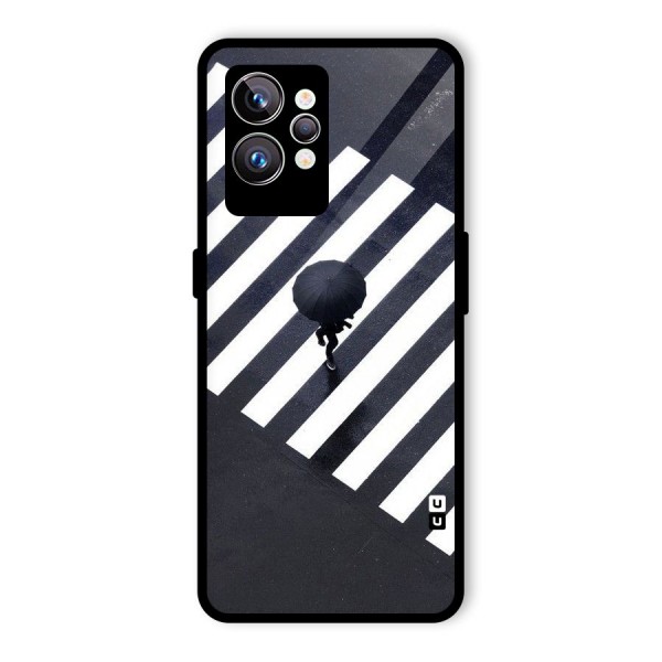 Zebra Walking Glass Back Case for Realme GT2 Pro