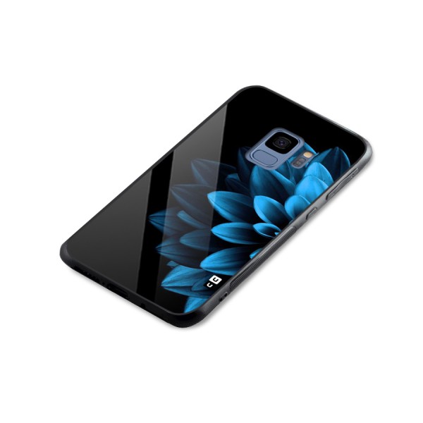 Petals In Blue Glass Back Case for Galaxy S9