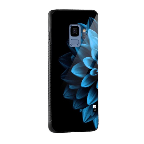 Petals In Blue Glass Back Case for Galaxy S9