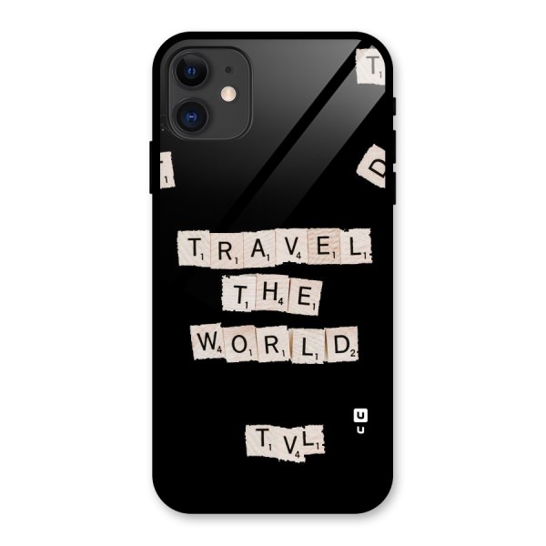Blocks Travel Glass Back Case for iPhone 11