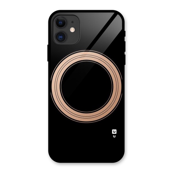 Elite Circle Glass Back Case for iPhone 11