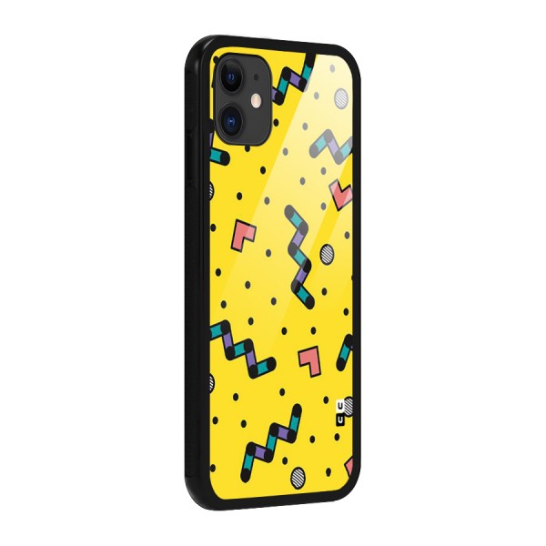 Block Shades Glass Back Case for iPhone 11