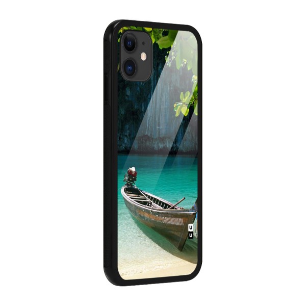 Lets Cross Over Glass Back Case for iPhone 11